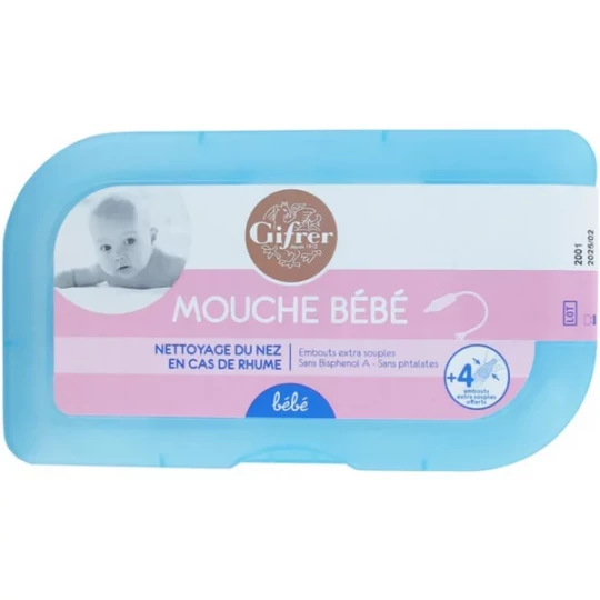 Gifrer Mouche-Bébé + 4 Embouts offerts