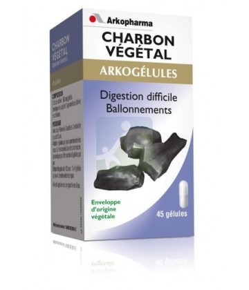 Arkogélules Charbon végétal x 45