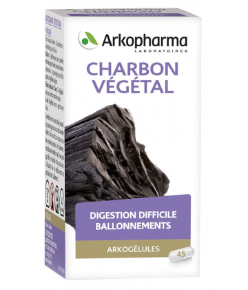 Arkogélules Charbon végétal x 45