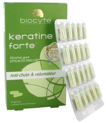 Biocyte Kératine Forte Anti-chute & Volumateur x 40
