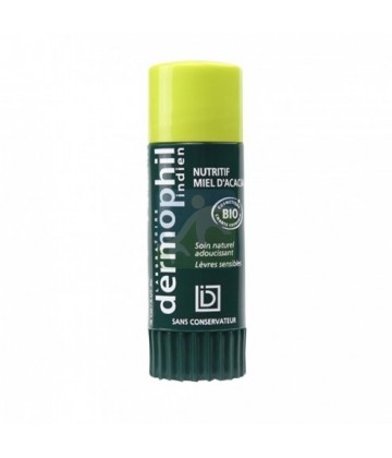 Dermophil Indien Soin Nutritif  Lèvres Miel d'Acacia Bio