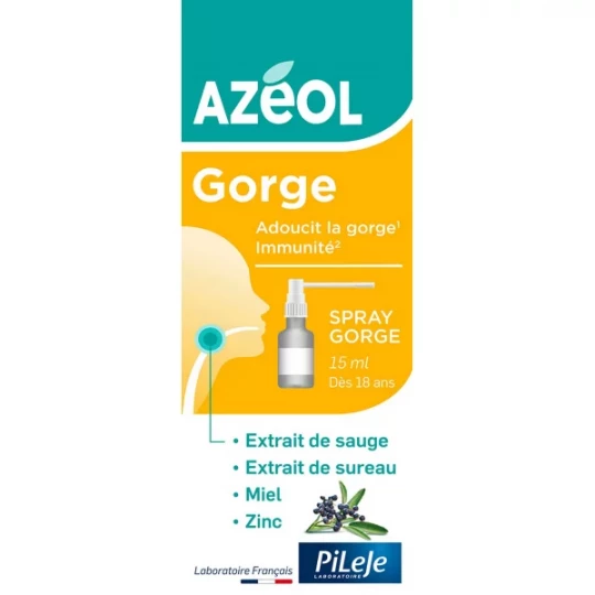 PiLeJe Azéol Gorge Spray 15 ml
