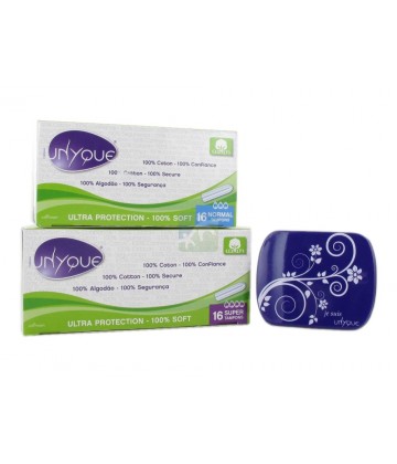 Unyque Tampon Super x 16 et Normal x 16
