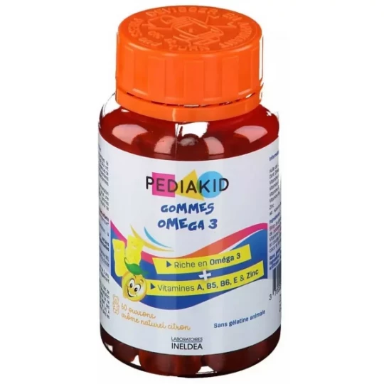 Pediakid Gommes Omega 3 x 60