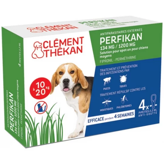 Clément Thékan Perfikan Chiens Moyen x 4