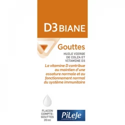 PiLeJe D3 Biane Gouttes 20 ml