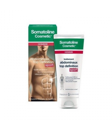 Somatoline Cosmetic Homme Sport Traitement Abdominaux Top Définition 200 ml
