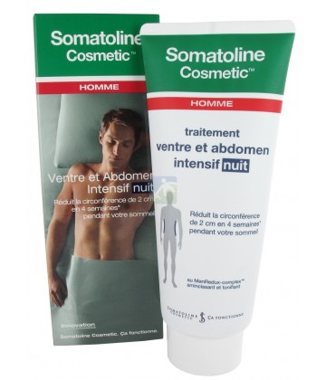 Somatoline Cosmetic Homme Traitement Ventre et Abdomen Intensif 10 Nuits 300 ml