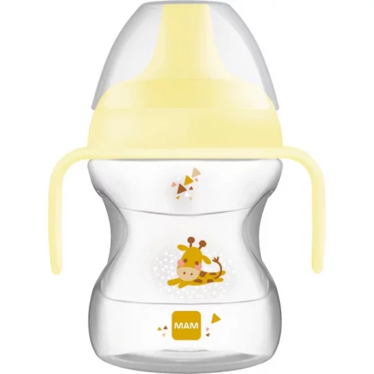MAM Tasse d'Apprentissage 190 ml 2ème Âge Décorée Bec Souple avec anse - image 6