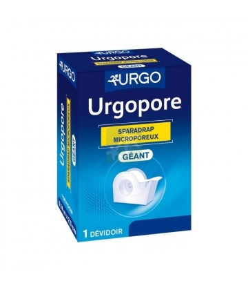 Urgopore Géant Sparadrap Microporeux 9,14 m x 2,5 cm