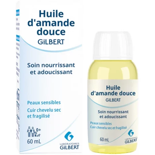 Gilbert Huile Végétale d'Amande Douce 60 ml