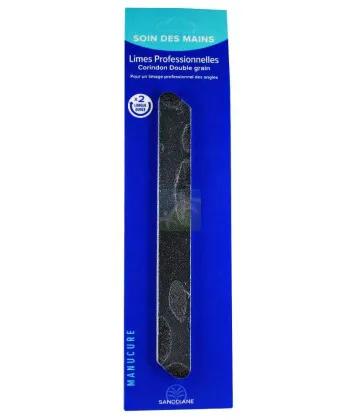 Sanodiane 2 Limes à Ongles Emeri Professionnel