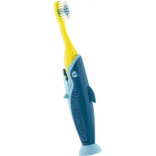 Elgydium Brosse à Dents Shark Souple 2 à 6 ans