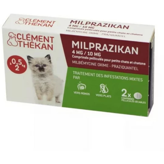 Clément Thékan Milprazikan Chaton x 2