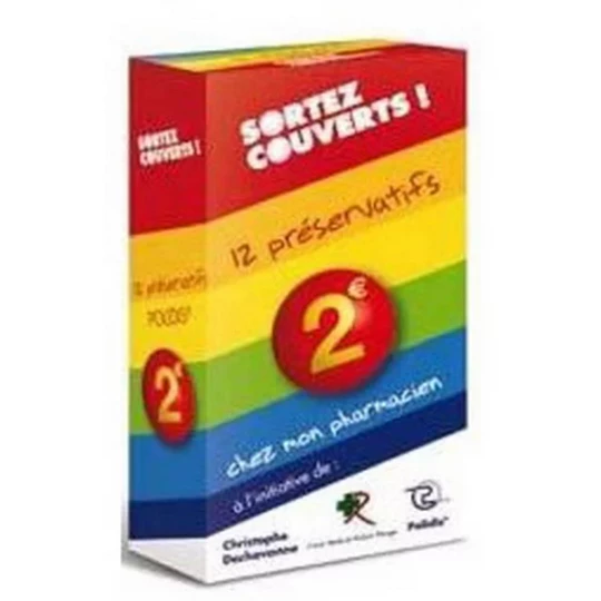 Sortez Couverts Préservatifs x 12