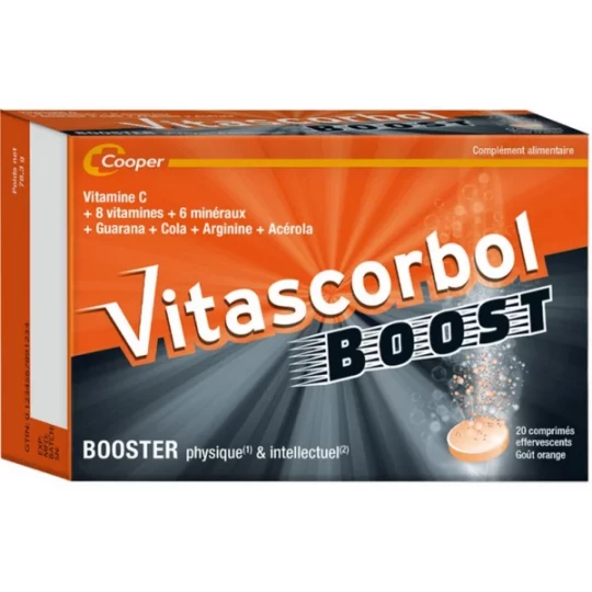 Vitascorbol Boost Effervescents x 20