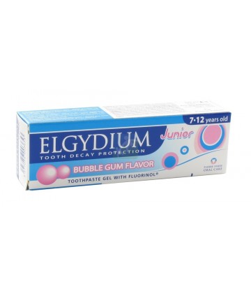 Elgydium Dentifrice Protection Caries Junior Bubble Gum 50 ml