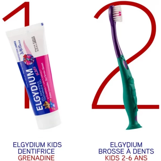 Elgydium Brosse à Dents Kids 2-6 ans - image 4