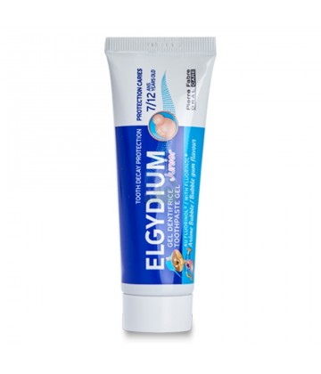 Elgydium Junior Dentifrice Bubble Gum 7-12 ans 50 ml