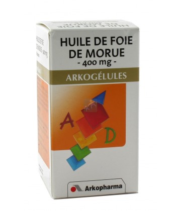 Arkogélules Huile de Foie de Morue x 60