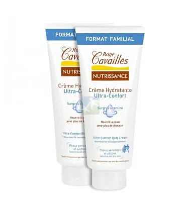 Rogé Cavaillès Nutrissance Crème Hydratante Ultra-confort Surgras Vitaminé 2 x 350 ml