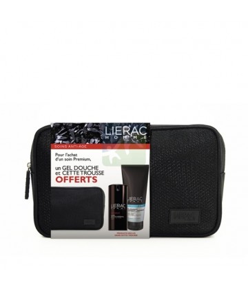 Lierac Homme Trousse Premium Fluide Anti-Age 50 ml + Gel Douche 3 en 1 200 ml