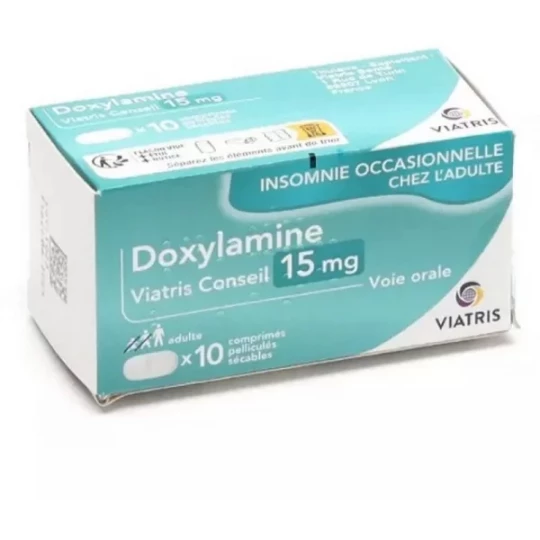 Doxylamine Mylan Viatris 15 mg Comprimés x 10