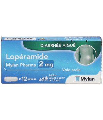Lopéramide Mylan Viatris 2 mg Gélules x 12