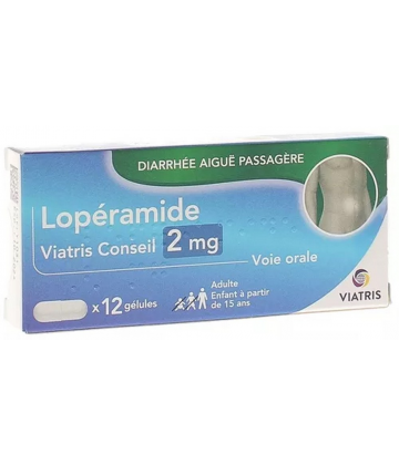 Lopéramide Mylan Viatris 2 mg Gélules x 12