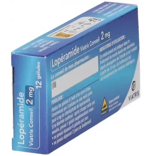 Lopéramide Viatris 2 mg Gélules x 12 - image 3