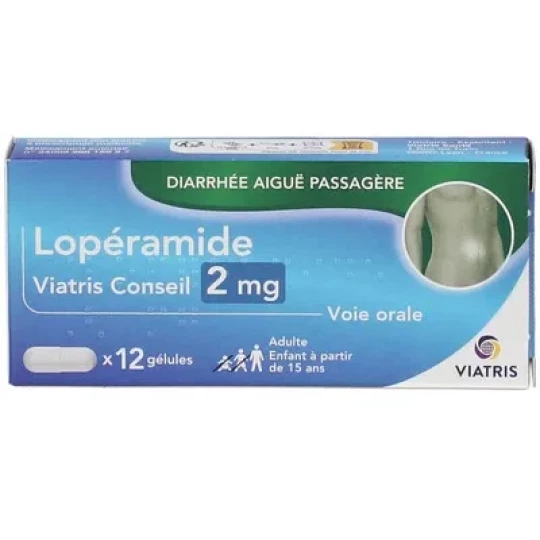 Lopéramide Viatris 2 mg Gélules x 12 - image 4