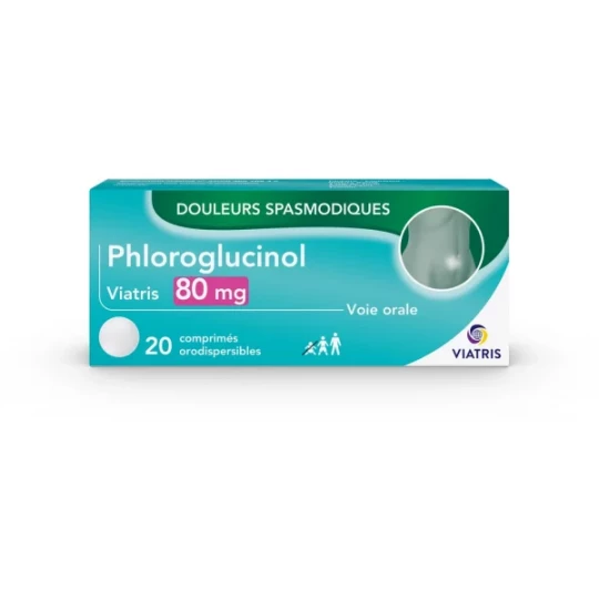 Phloroglucinol Mylan Viatris 80 mg Comprimés Orodispersibles x 20