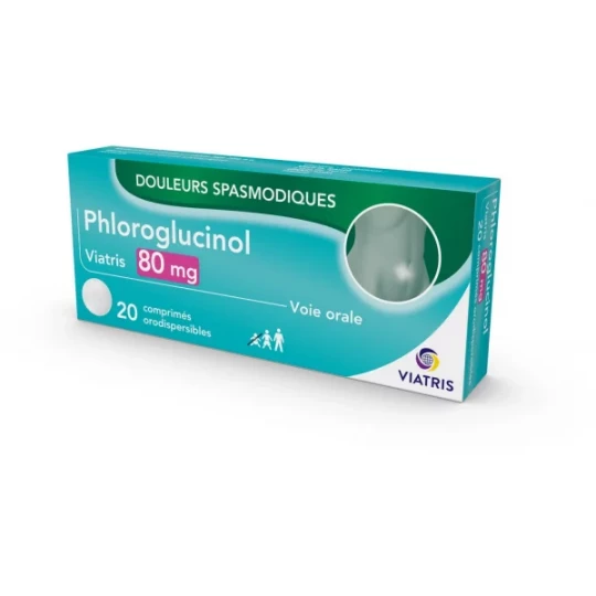 Phloroglucinol Mylan Viatris 80 mg Comprimés Orodispersibles x 20 - image 2