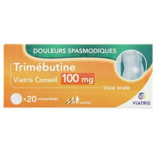 Trimébutine Mylan Viatris 100 mg Comprimés x 20