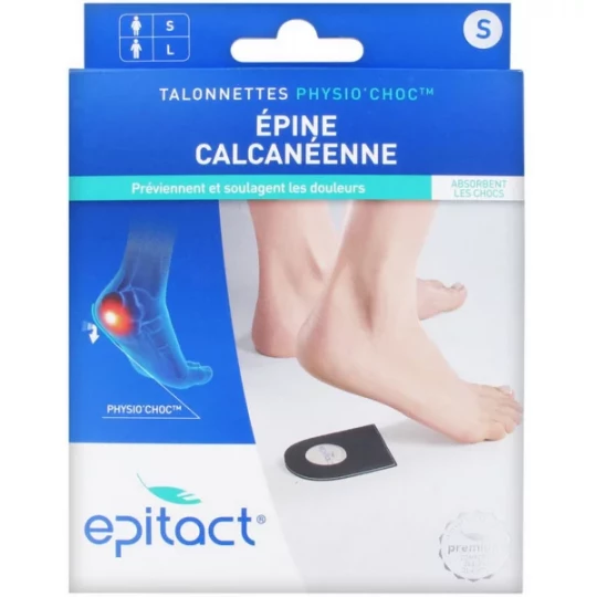 Epitact Talonnettes au Physio'choc Épine Calcanéenne Taille S