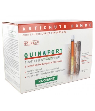 Klorane Quinafort Chute Chronique x 12