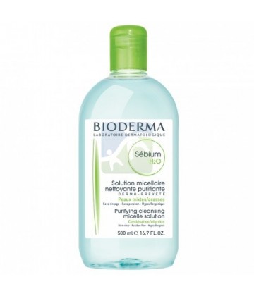 Bioderma Sébium H2O Solution Micellaire Sans Rinçage 500 ml