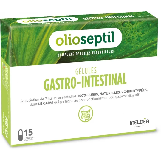 Olioseptil Gastro-Intestinal Gélules Végétales x 15