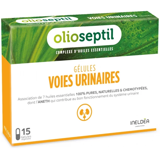 Olioseptil Voies Urinaires Gélules Végétales x 15