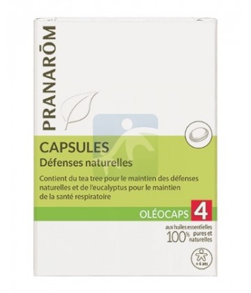 Pranarôm Oléocaps 4 Défenses Naturelles  x 30