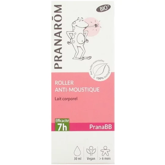 Pranarôm PranaBB Lait Bio Anti-Moustique 30 ml