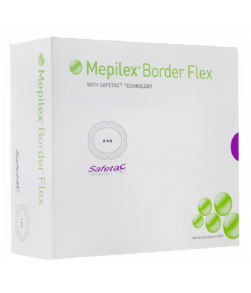 Mepilex Border Flex Pansement Hydrocellulaire x 16