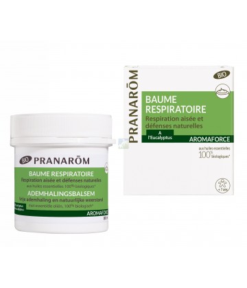 Pranarôm Aromaforce Baume Respiratoire Bio 80 ml