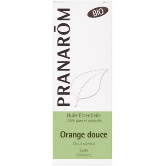 Pranarôm Huile Essentielle Orange Douce Bio 10 ml