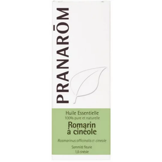 Pranarôm Huile Essentielle Romarin à Cinéole 10 ml