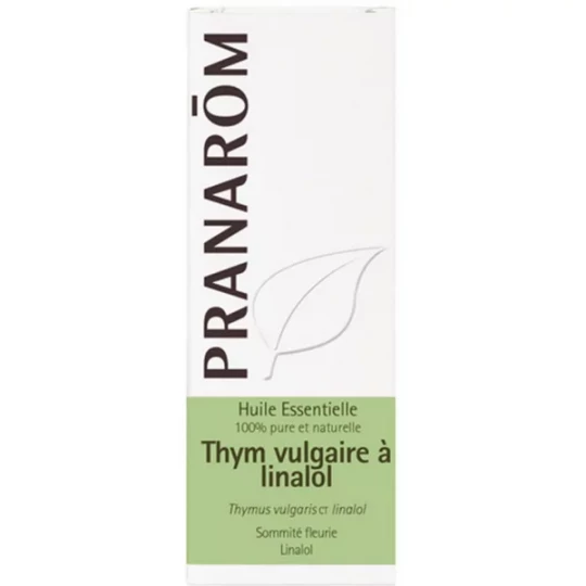 Pranarôm Huile Essentielle Thym Vulgaire à Linalol 5 ml