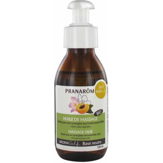 Pranarôm Huile de Massage Neutre Bio 100 ml