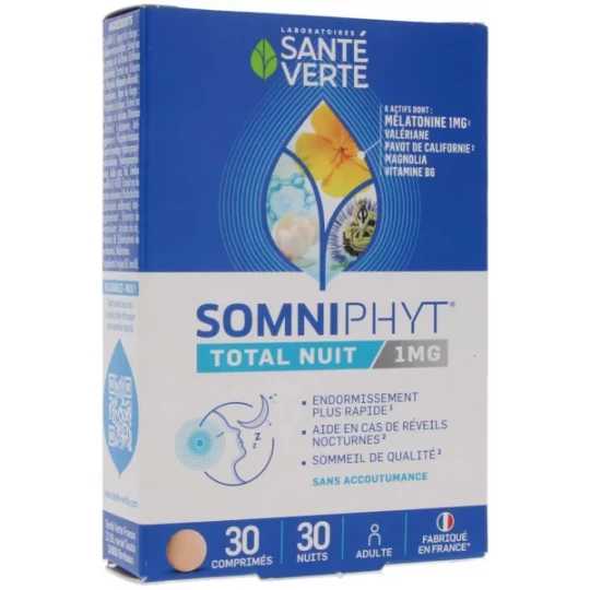 Santé Verte Somniphyt 30 Mélatonine Comprimés x 30