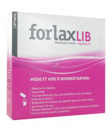 ForlaxLib Adulte 10 g Sachets x 10