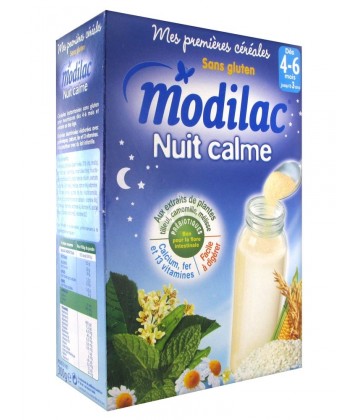Modilac Mes Premières Céréales Nuit Calme 300 g